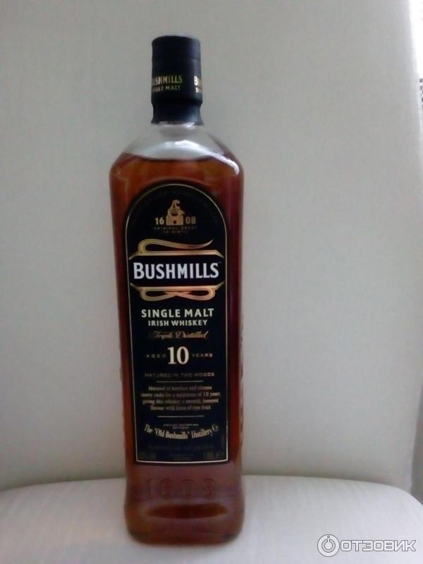 Ирландский виски Bushmills 10 Years фото