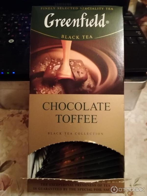 Чай Greenfield Chocolate Toffee в пакетиках фото