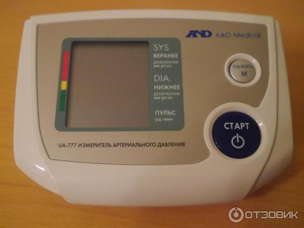 Тонометр автоматический A&D Medical UA-777 фото