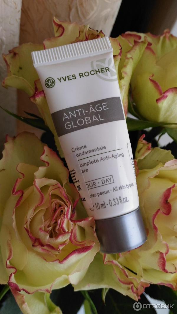 Дневной уход Yves Rocher Anti-Age Global Возрождение Молодости с Натуральными Растительными Клетками фото