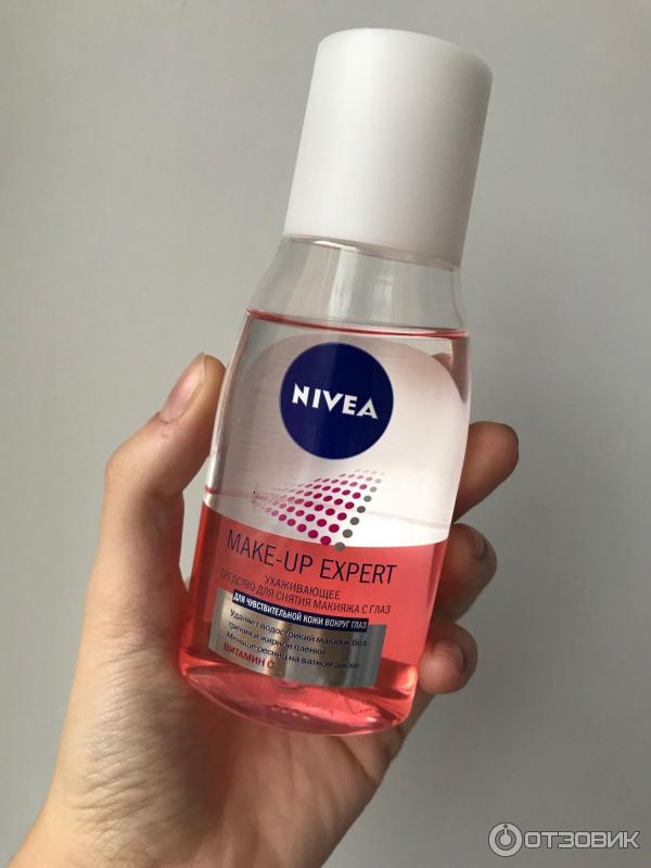 Ухаживающее средство для снятия макияжа с глаз Nivea фото