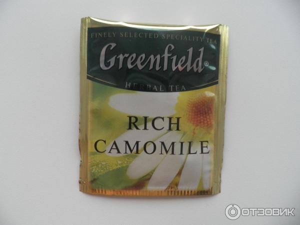 Чай Greenfield Rich Camomile фото