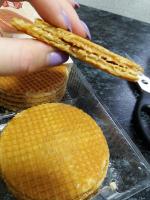 Вафли Яшкино Голландские с карамельной начинкой фото