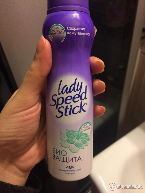 Дезодорант-антиперспирант спрей Lady Speed Stick Био защита фото