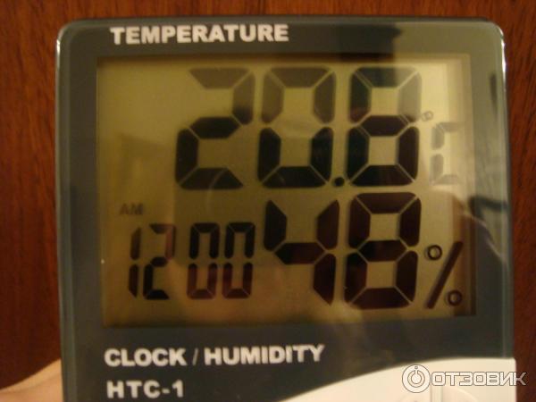 Электронный термометр-гигрометр HTC-1 фото