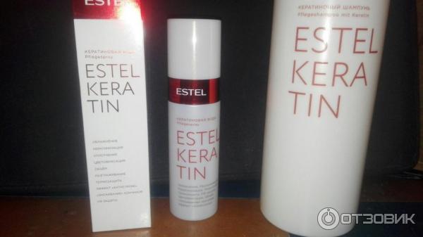 Шампунь + Маска + Вода Estel Keratin фото