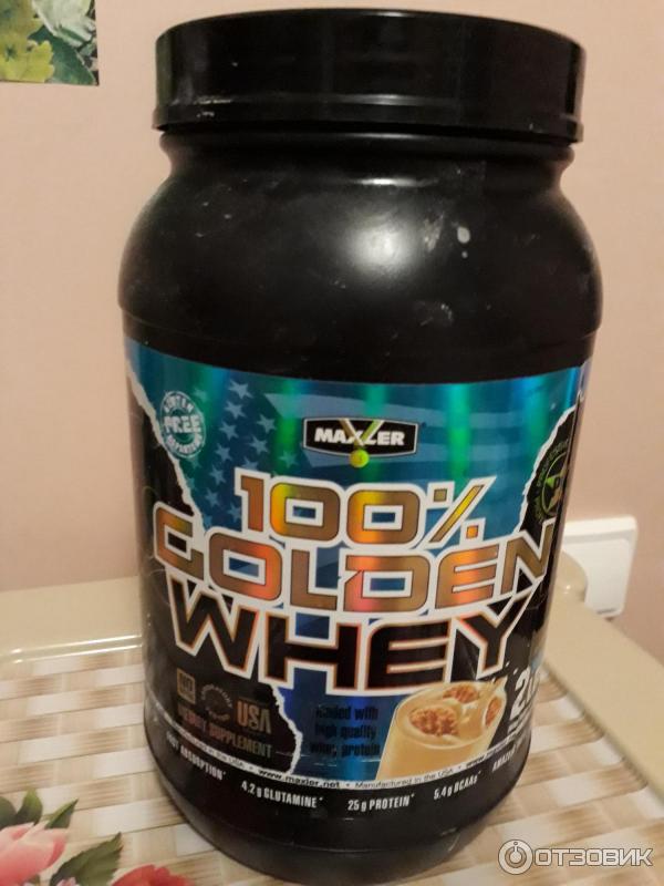 Сывороточный протеин Maxler 100% Golden Whey фото