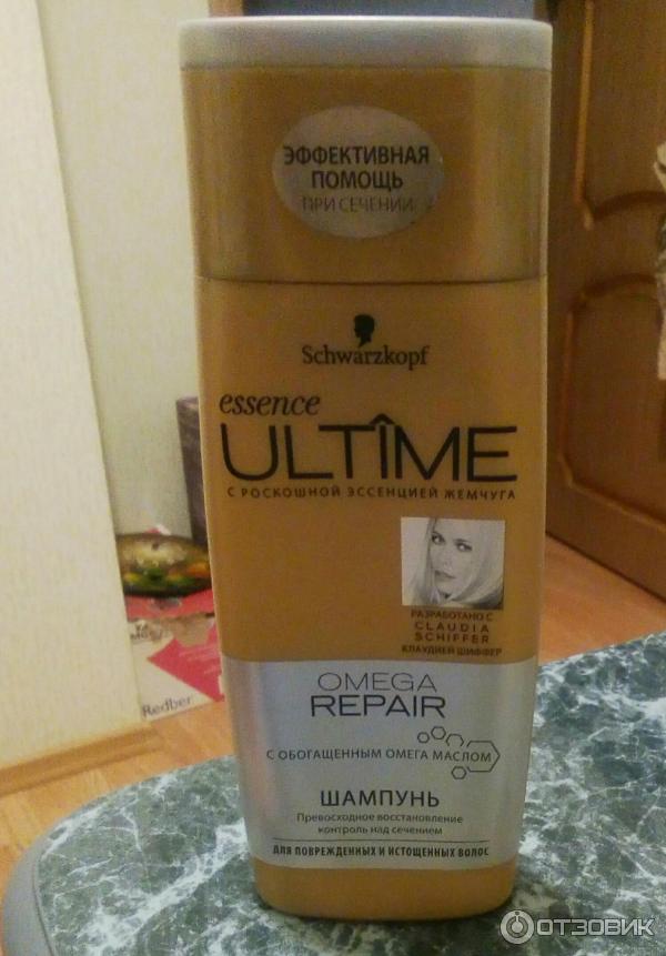 Шампунь Schwarzkopf ultime c эссенцией жемчуга фото