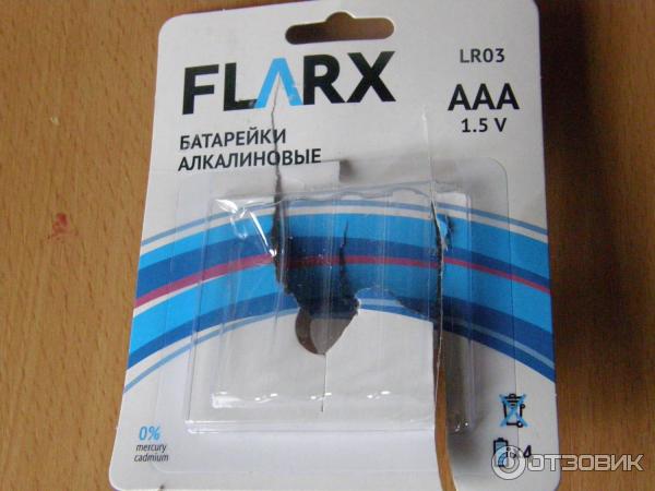 алкалиновые батарейки Flarx