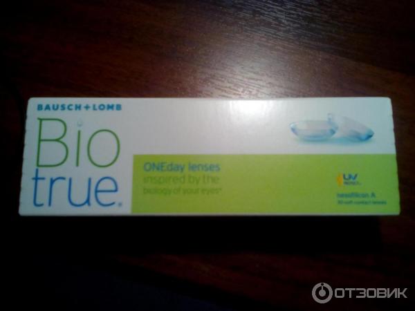 Однодневные контактные линзы Bausch&Lomb Biotrue ONEday фото