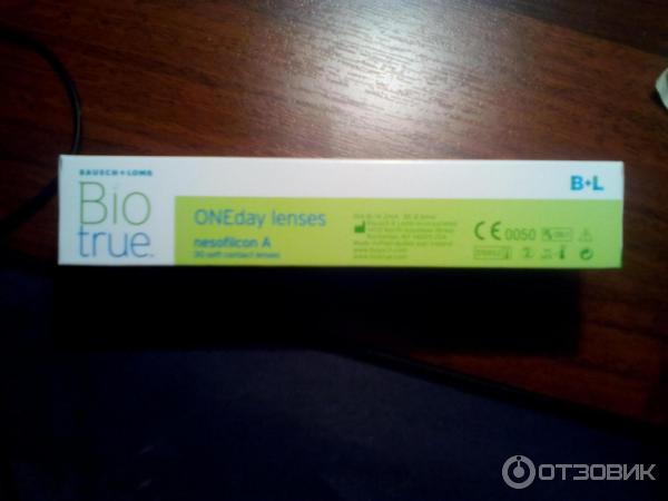 Однодневные контактные линзы Bausch&Lomb Biotrue ONEday фото