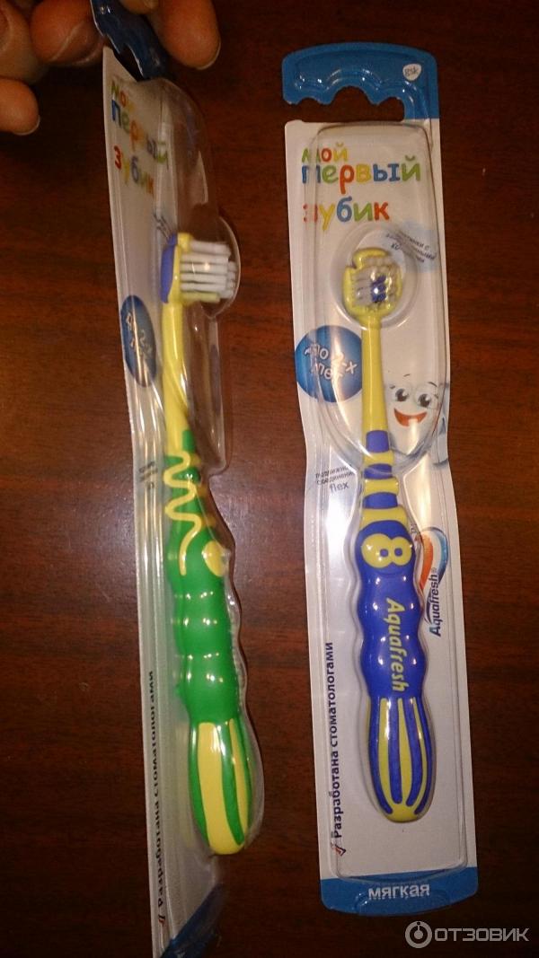 Зубная щетка детская Aquafresh Kids фото