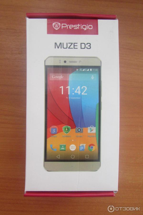 Смартфон PRESTIGIO Muze D3