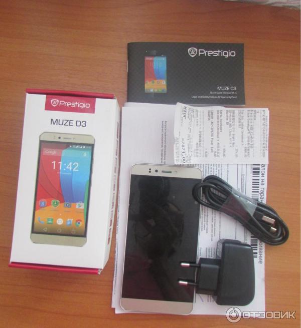 Смартфон PRESTIGIO Muze D3