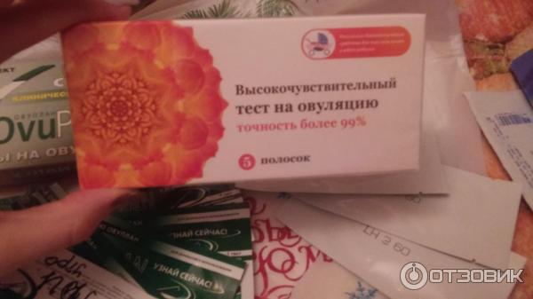 Тест на овуляцию IND Diagnostic OvuPlan фото