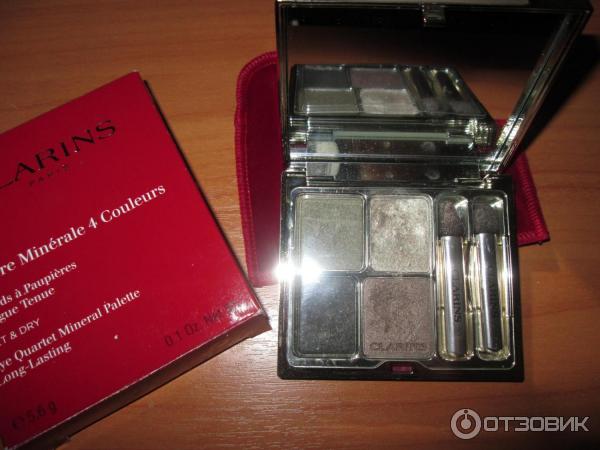 Минеральные тени для век Clarins Ombre Minerale 4 Couleurs фото