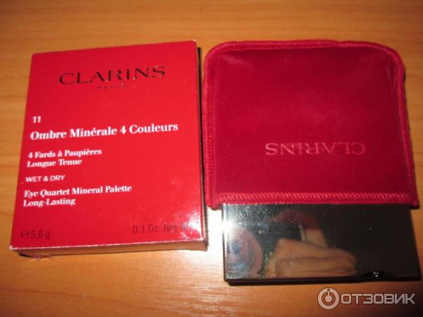 Минеральные тени для век Clarins Ombre Minerale 4 Couleurs фото