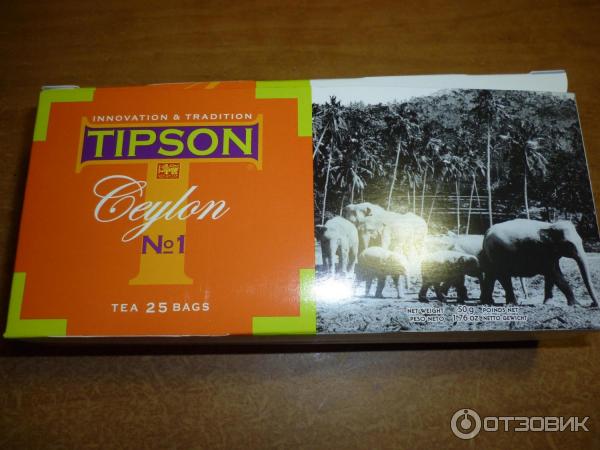 Чай черный Tipson Ceylon №1 фото