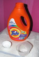 Гель для стирки Tide фото