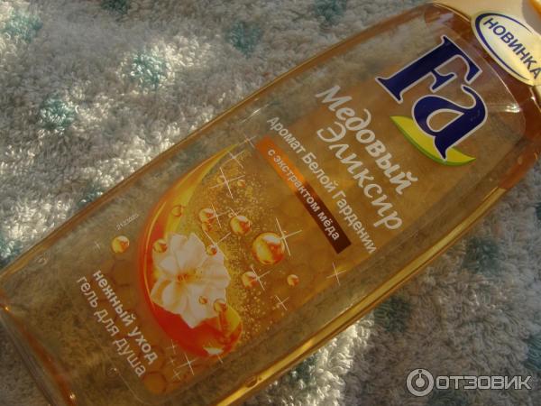 Гель для душа Fa Honey Elixir Аромат белой гардении