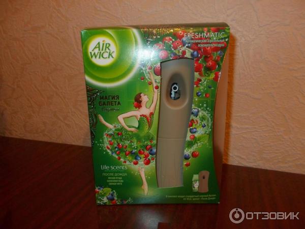 Автоматический аэрозольный освежитель воздуха Air Wick Freshmatic фото