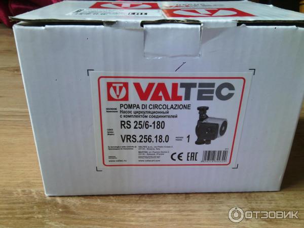 Насос циркуляционный Valtec 25/6-180 фото