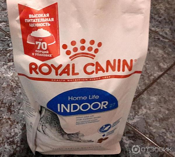 Сухой корм Royal Canin Indoor 27 для кошек живущих в помещении фото