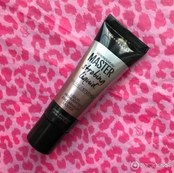 Жидкий хайлайтер Maybelline Face Studio Master strobing liguid фото