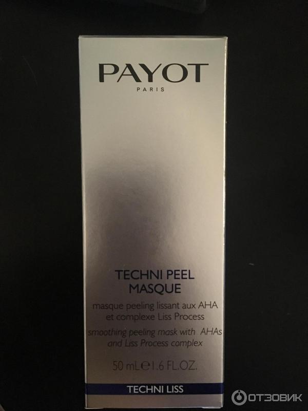 Разглаживающая маска для лица Payot Techni Peel Masque с эффектом пилинга фото