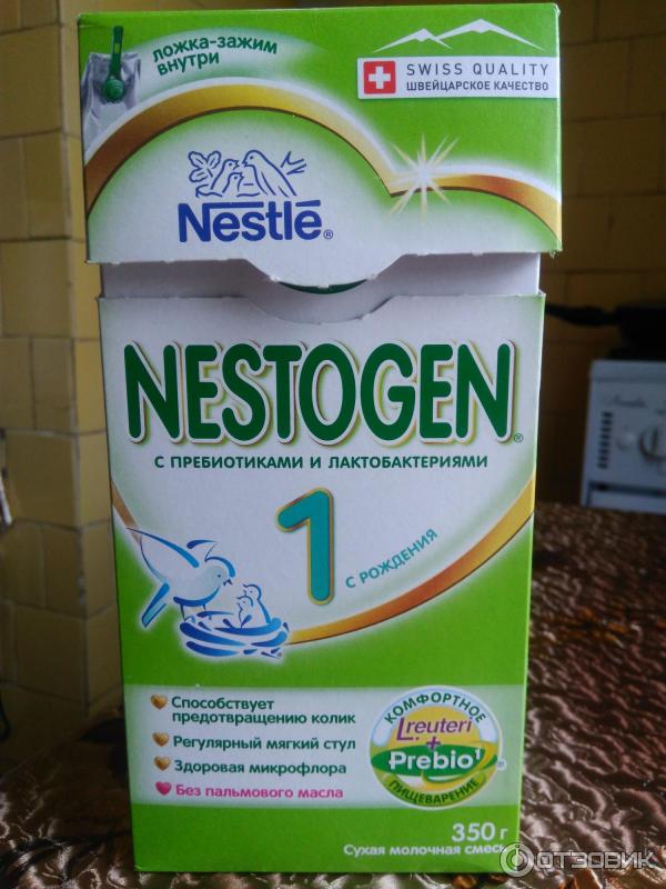 Детская молочная смесь Nestle Nestogen 1 Prebio с пребиотиками 0-6мес фото