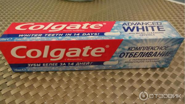 Зубная паста Colgate Комплексное отбеливание фото