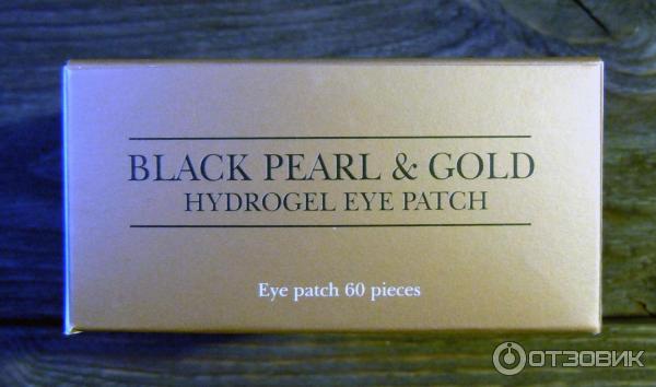 Гидрогелевые патчи для глаз Petitfee Black Pearl & Gold Hydrogel Eye Patch фото