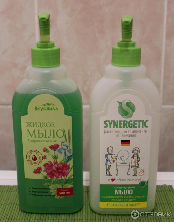 Мыло жидкое Synergetic гипоаллергенное