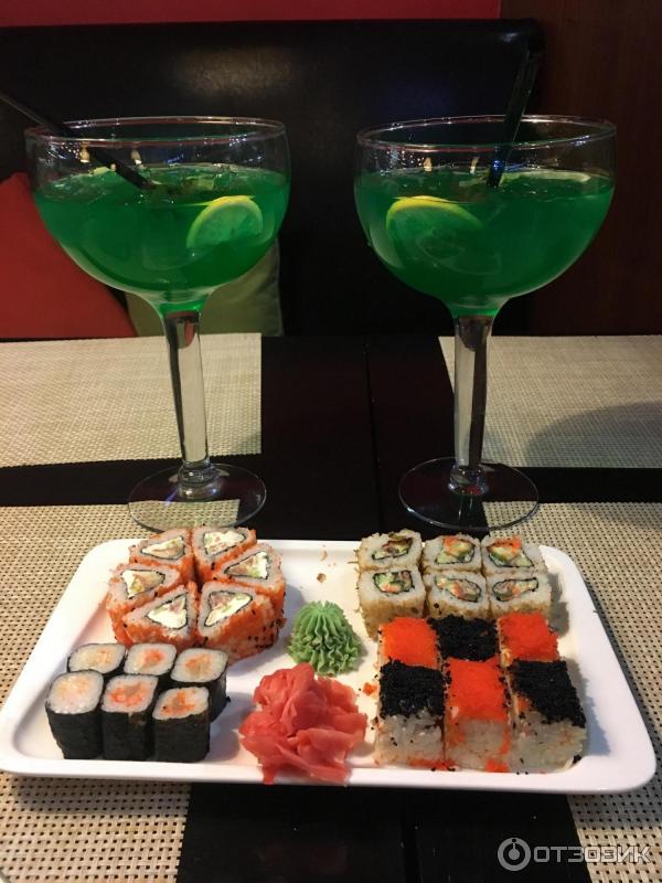 Sushi cocktails