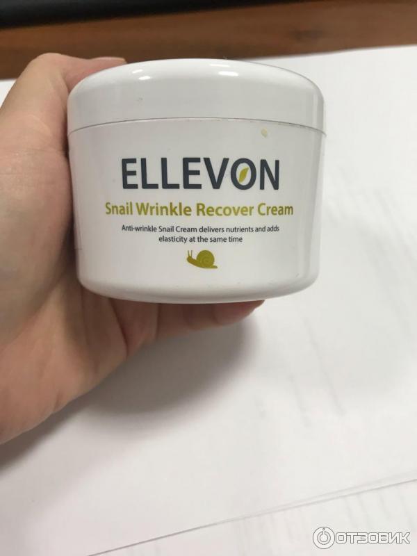 Ellevon snail wrinkle cream(крем с улиткой)