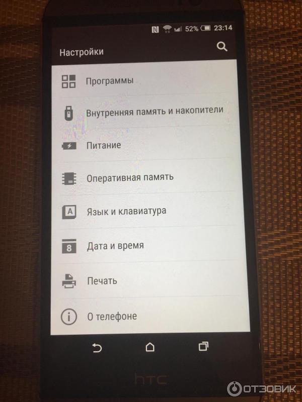 Смартфон HTC One M8 фото