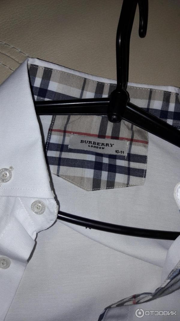 Отзыв о Детская рубашка для мальчика Burberry | Красивая рубашка для ...
