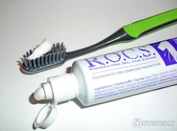 Зубная паста R.O.C.S. Uno Whitening фото