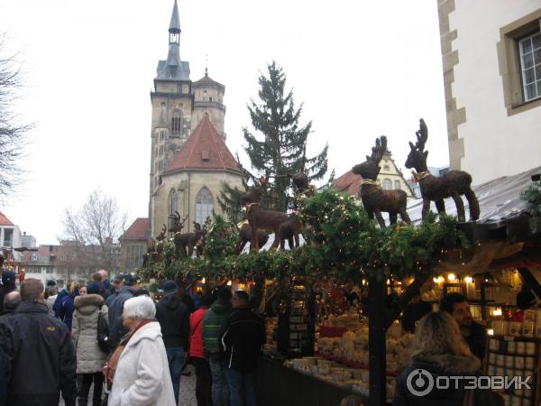 Рождественская ярмарка в Штутгарте (Германия) фото