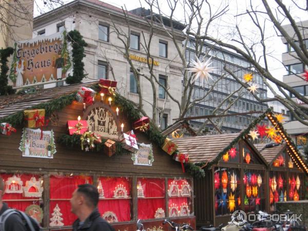 Рождественская ярмарка в Штутгарте (Германия) фото