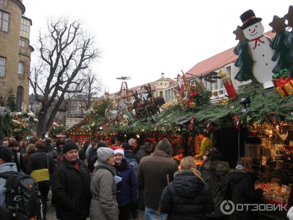 Рождественская ярмарка в Штутгарте (Германия) фото