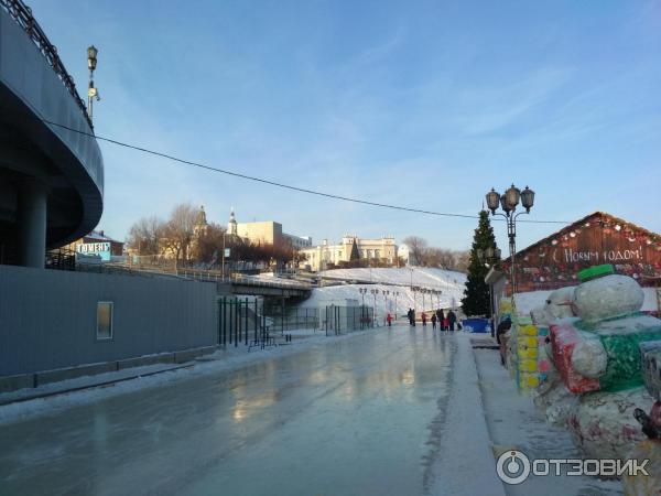 Битва снеговиков на набережной Тюмень