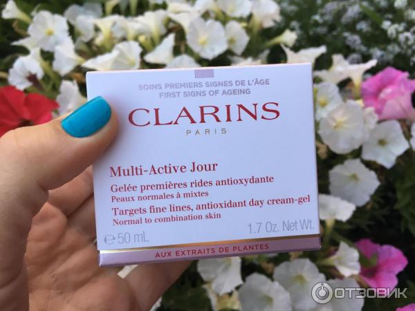 Дневной крем-гель Clarins Multi-Active Jour для нормальной и комбинированной кожи фото