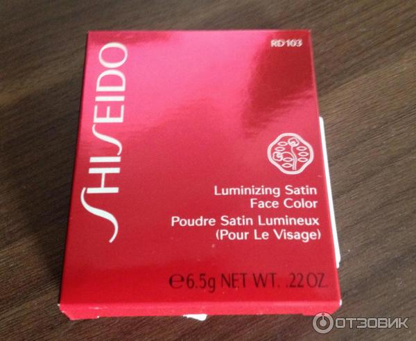 Румяна Shiseido Luminizing Satin Face Color фото