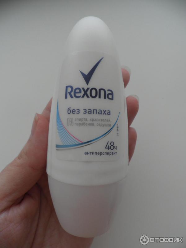 Антиперспирант шариковый Rexona без запаха фото