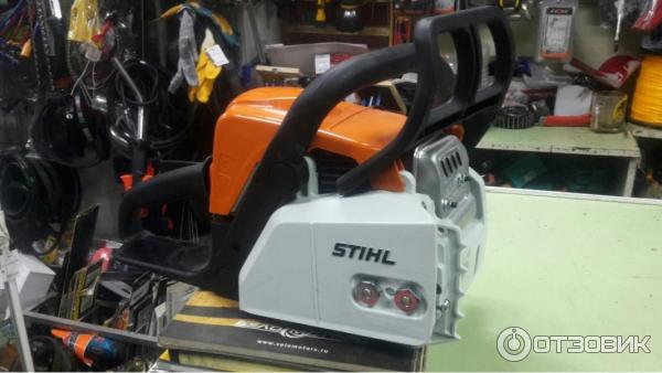 бенопила stihl ms 180 сторона шины