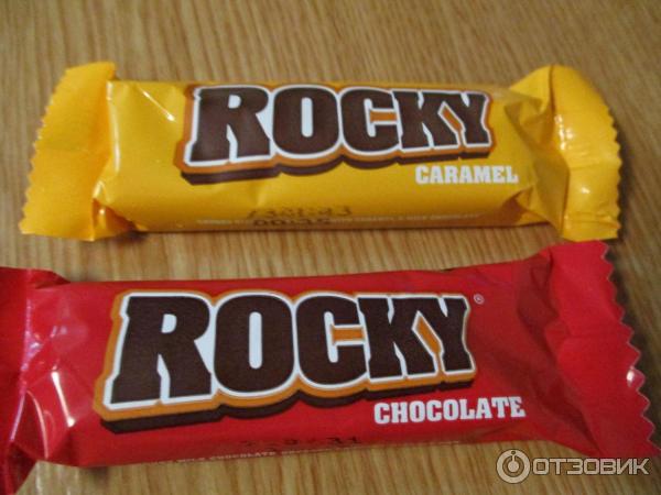 Шоколадный батончик Rocky фото