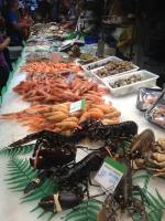 Рынок "Бокерия" (Испания, Барселона) фото